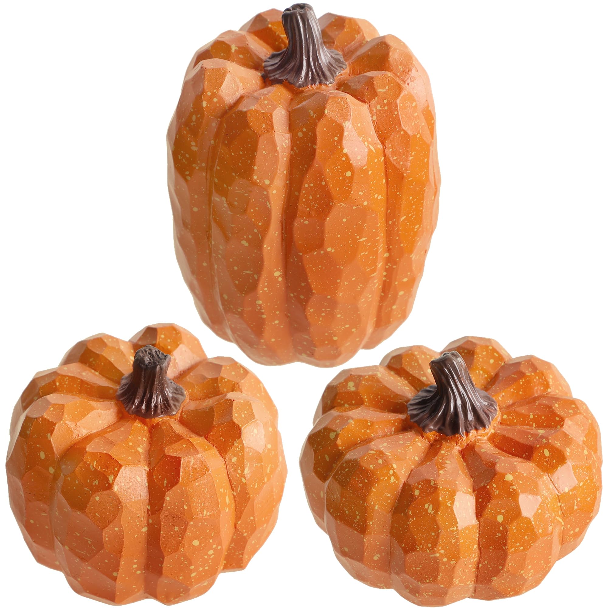 winemana 12 Pack Silver Pumpkin Fall Decor, Foam Glitter Pumpkins for Decorating Mini Artificial Craft Pumpkins for Thanksgiving Table Party Harvest Decorations